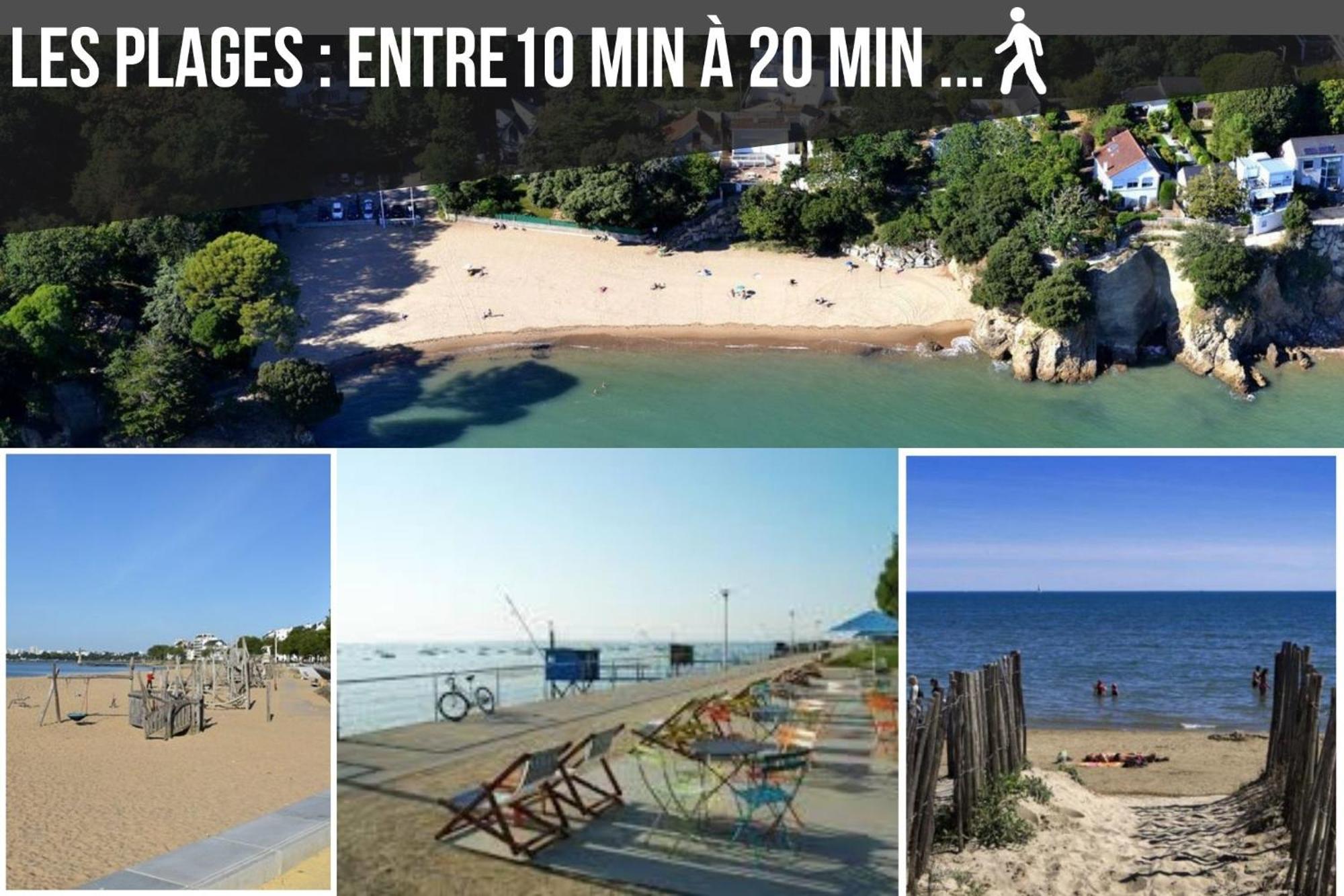 La Deferlante - Hyper Centre - Parking Prive - 300 M Plage Saint-Nazaire  Esterno foto